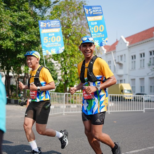 Race photo from SURABAYA ISOPLUS MARATHON 2026