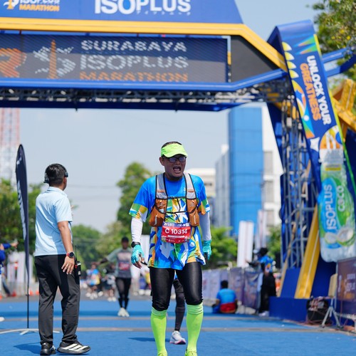 Race photo from SURABAYA ISOPLUS MARATHON 2026