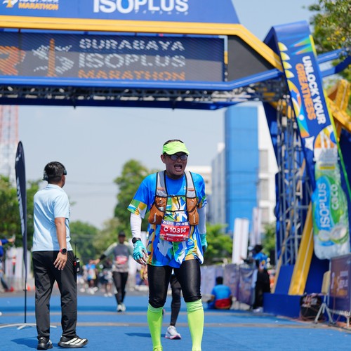 Race photo from SURABAYA ISOPLUS MARATHON 2026