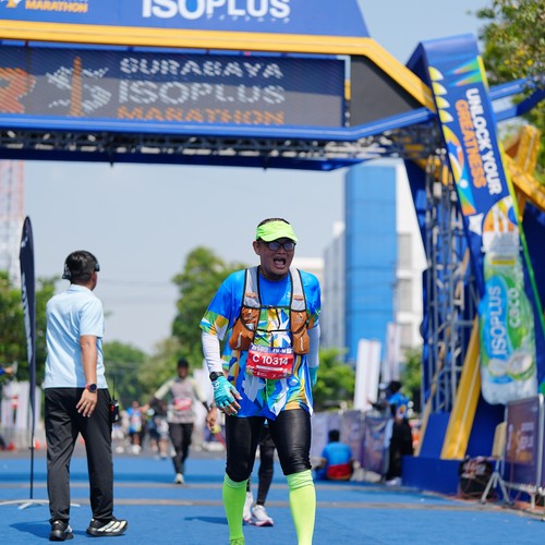 Race photo from SURABAYA ISOPLUS MARATHON 2026