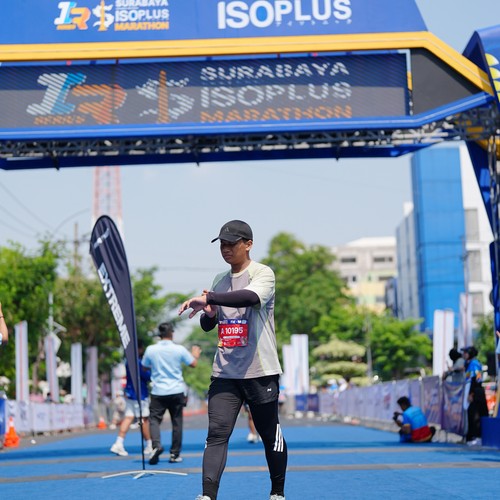 Race photo from SURABAYA ISOPLUS MARATHON 2026