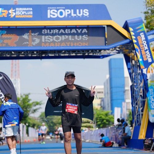 Race photo from SURABAYA ISOPLUS MARATHON 2026