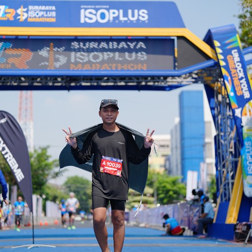 Race photo from SURABAYA ISOPLUS MARATHON 2026