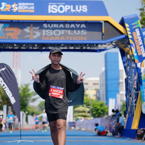 Race photo from SURABAYA ISOPLUS MARATHON 2026