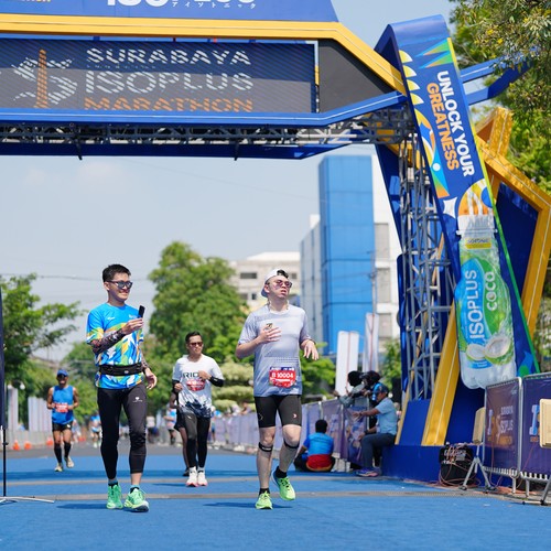 Race photo from SURABAYA ISOPLUS MARATHON 2026