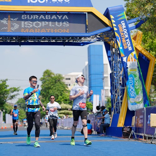 Race photo from SURABAYA ISOPLUS MARATHON 2026