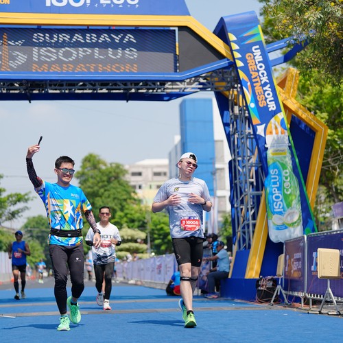 Race photo from SURABAYA ISOPLUS MARATHON 2026