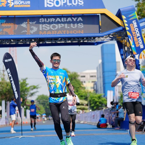 Race photo from SURABAYA ISOPLUS MARATHON 2026