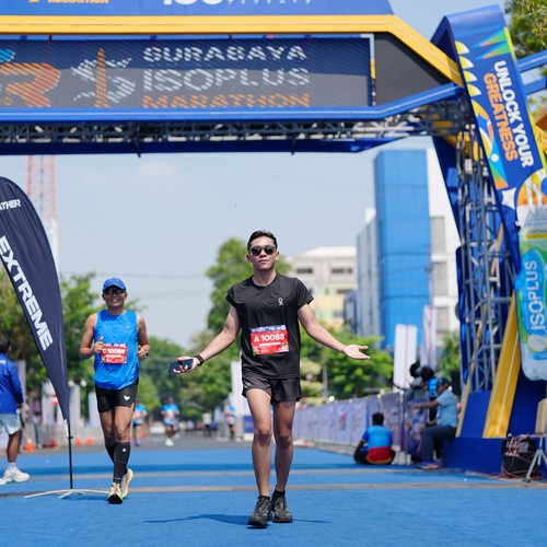 Race photo from SURABAYA ISOPLUS MARATHON 2026