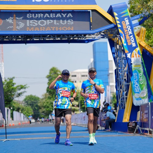 Race photo from SURABAYA ISOPLUS MARATHON 2026