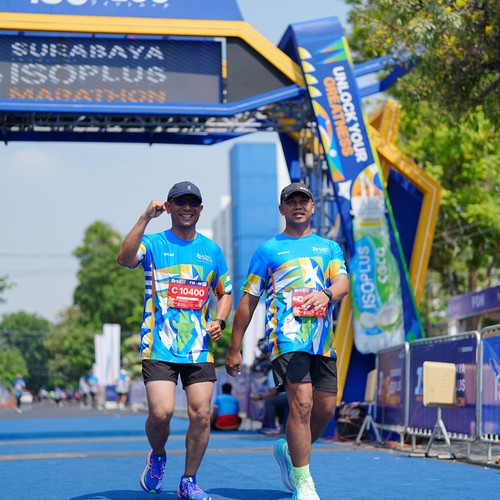 Race photo from SURABAYA ISOPLUS MARATHON 2026