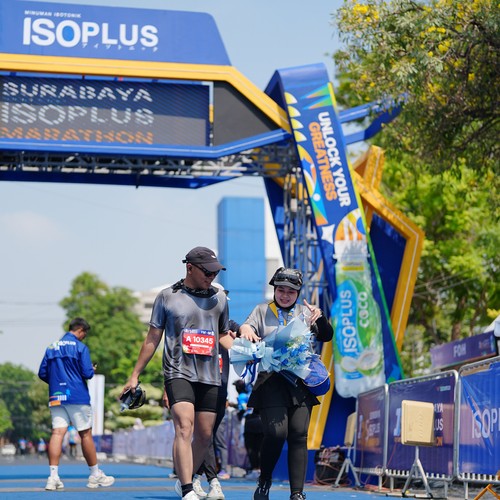 Race photo from SURABAYA ISOPLUS MARATHON 2026