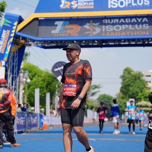 Race photo from SURABAYA ISOPLUS MARATHON 2026
