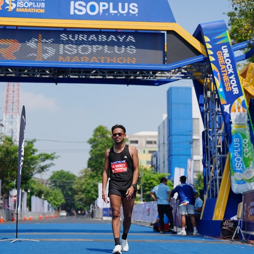 Race photo from SURABAYA ISOPLUS MARATHON 2026