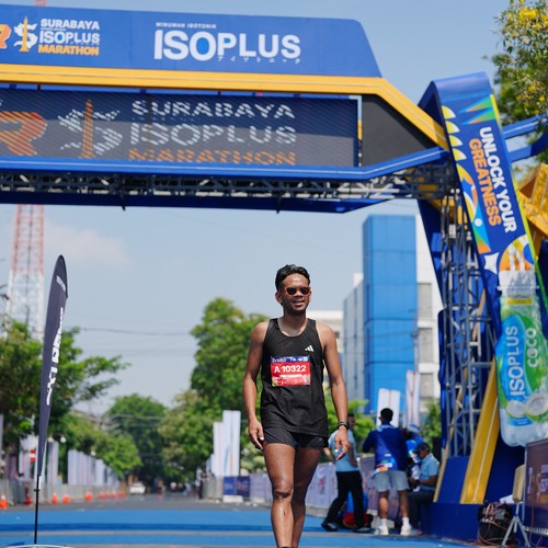 Race photo from SURABAYA ISOPLUS MARATHON 2026