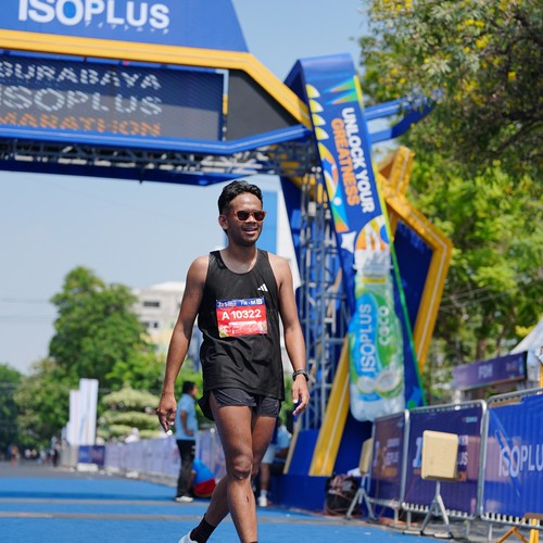 Race photo from SURABAYA ISOPLUS MARATHON 2026