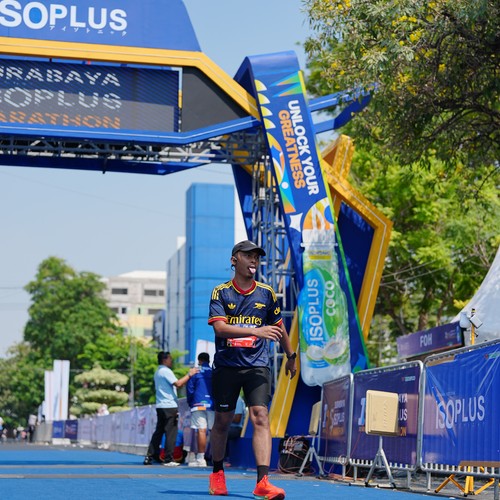 Race photo from SURABAYA ISOPLUS MARATHON 2026