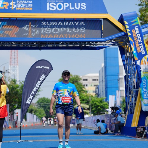 Race photo from SURABAYA ISOPLUS MARATHON 2026