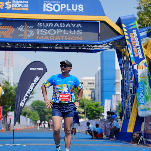 Race photo from SURABAYA ISOPLUS MARATHON 2026