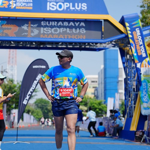 Race photo from SURABAYA ISOPLUS MARATHON 2026