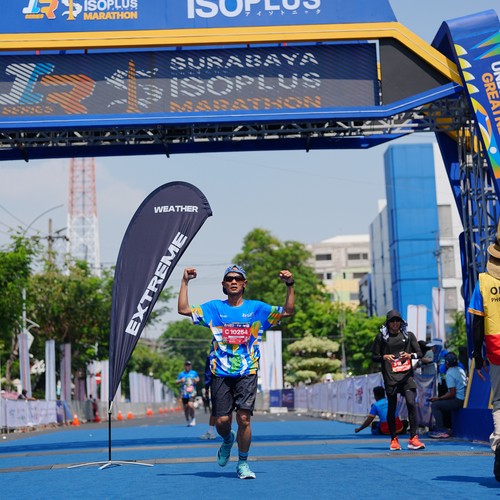 Race photo from SURABAYA ISOPLUS MARATHON 2026