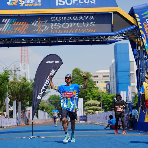 Race photo from SURABAYA ISOPLUS MARATHON 2026