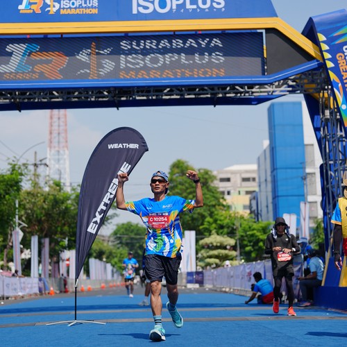 Race photo from SURABAYA ISOPLUS MARATHON 2026