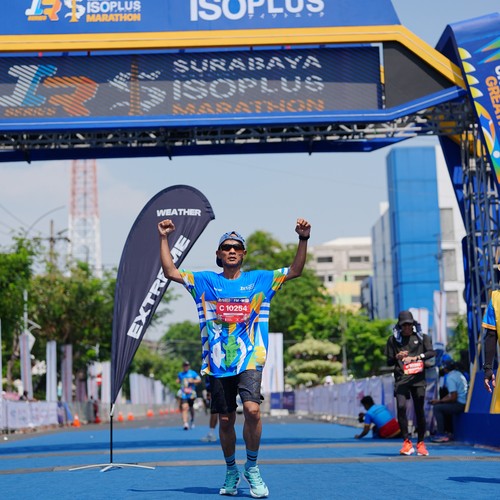 Race photo from SURABAYA ISOPLUS MARATHON 2026
