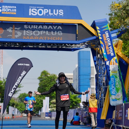 Race photo from SURABAYA ISOPLUS MARATHON 2026