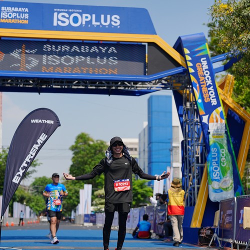 Race photo from SURABAYA ISOPLUS MARATHON 2026