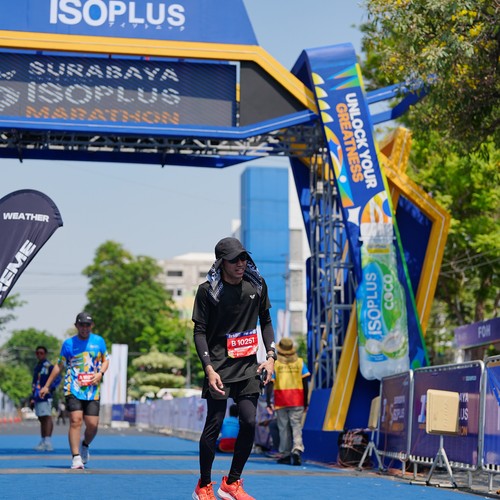 Race photo from SURABAYA ISOPLUS MARATHON 2026