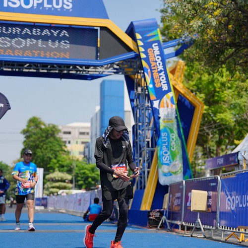Race photo from SURABAYA ISOPLUS MARATHON 2026