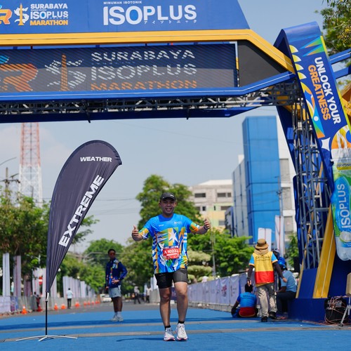 Race photo from SURABAYA ISOPLUS MARATHON 2026