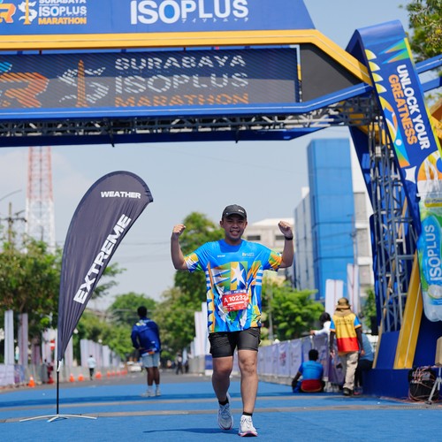 Race photo from SURABAYA ISOPLUS MARATHON 2026