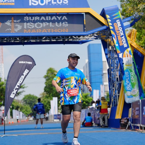 Race photo from SURABAYA ISOPLUS MARATHON 2026