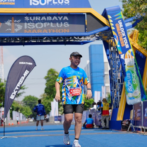 Race photo from SURABAYA ISOPLUS MARATHON 2026