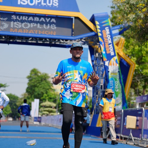 Race photo from SURABAYA ISOPLUS MARATHON 2026
