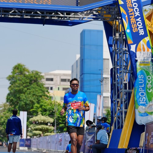 Race photo from SURABAYA ISOPLUS MARATHON 2026