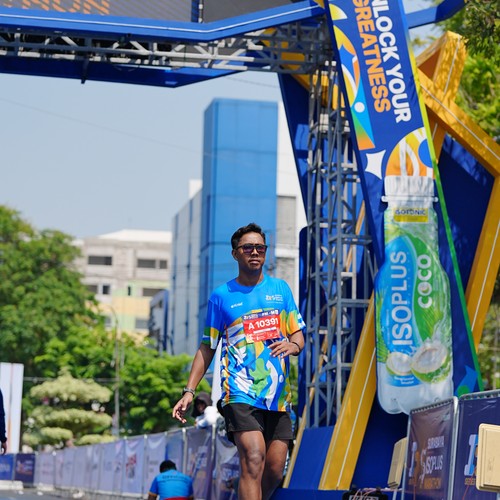 Race photo from SURABAYA ISOPLUS MARATHON 2026