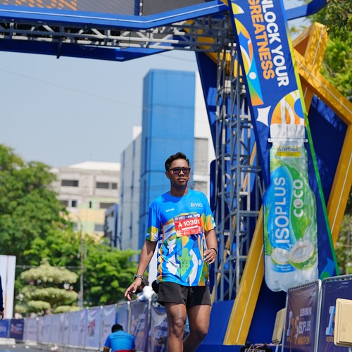 Race photo from SURABAYA ISOPLUS MARATHON 2026