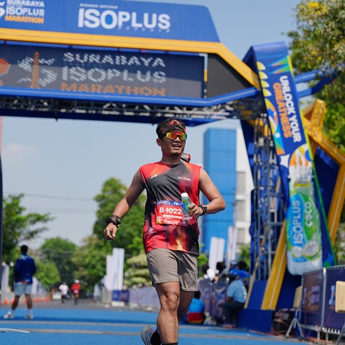 Race photo from SURABAYA ISOPLUS MARATHON 2026