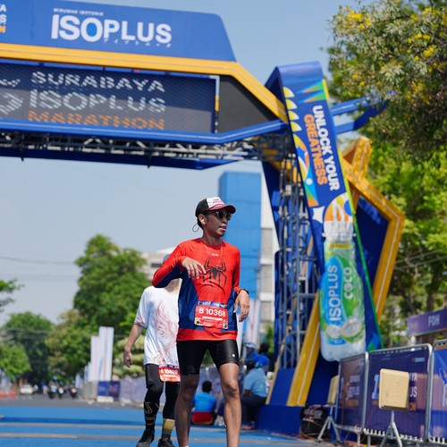 Race photo from SURABAYA ISOPLUS MARATHON 2026