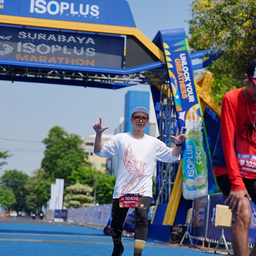Race photo from SURABAYA ISOPLUS MARATHON 2026