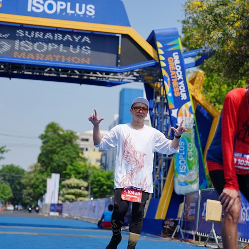 Race photo from SURABAYA ISOPLUS MARATHON 2026