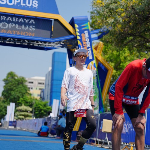 Race photo from SURABAYA ISOPLUS MARATHON 2026