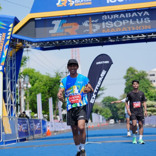 Race photo from SURABAYA ISOPLUS MARATHON 2026