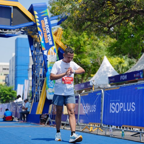 Race photo from SURABAYA ISOPLUS MARATHON 2026
