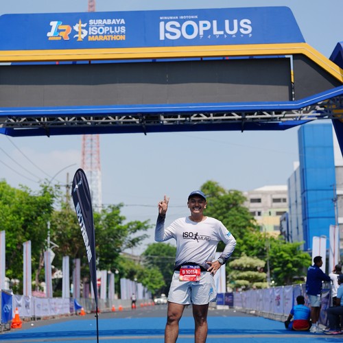 Race photo from SURABAYA ISOPLUS MARATHON 2026