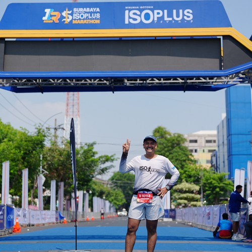 Race photo from SURABAYA ISOPLUS MARATHON 2026