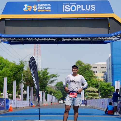 Race photo from SURABAYA ISOPLUS MARATHON 2026